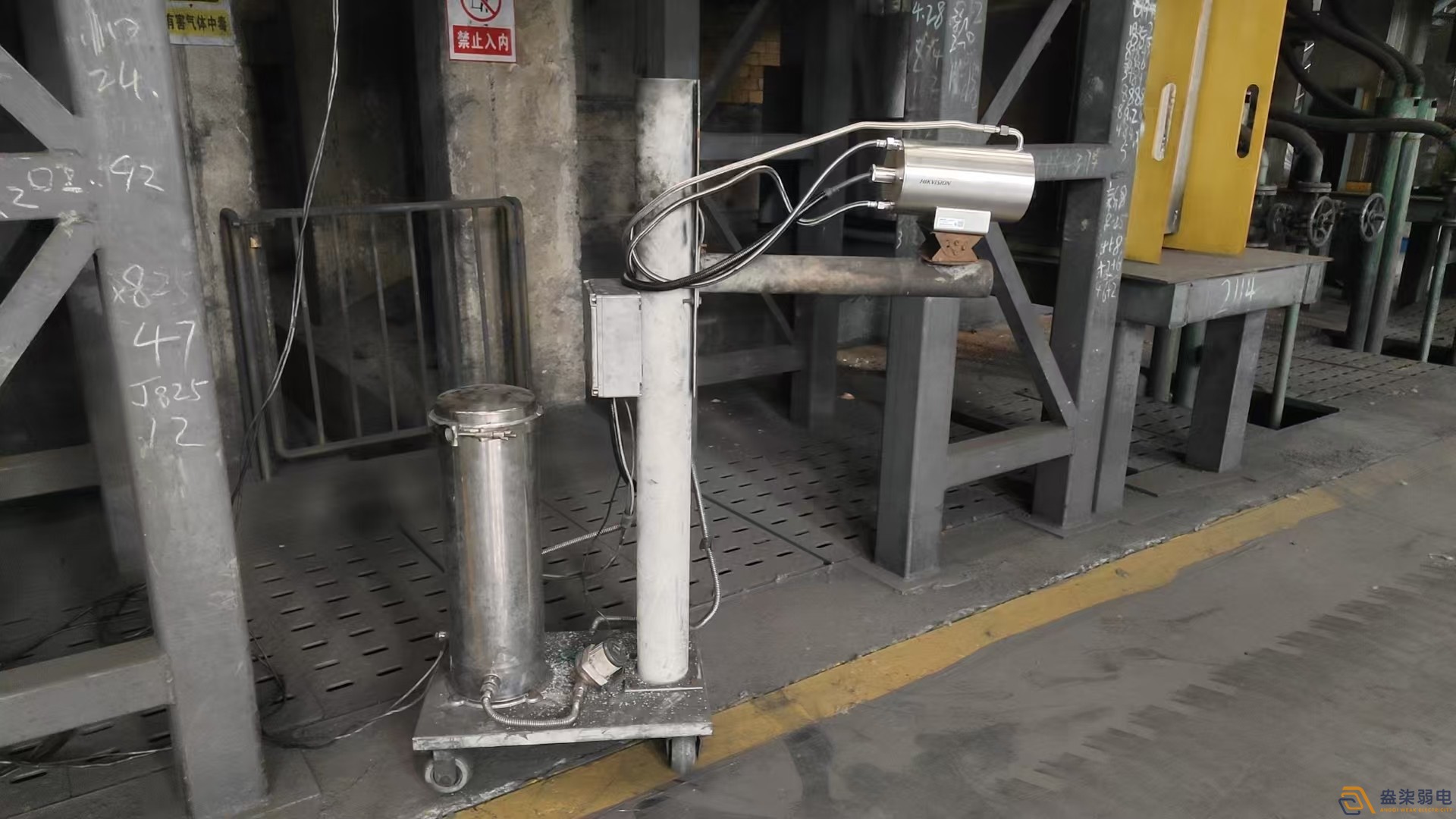 四川杉杉新材料有限公司廠區監控系統安裝工程