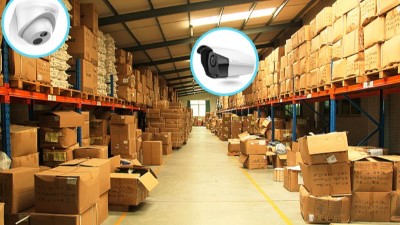 工廠倉庫安裝火災監控，保證倉庫中物品及人員的安全