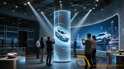 企業(yè)展廳全息多媒體虛實結(jié)合展示解決方案